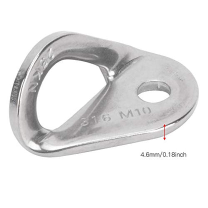 ZJchao Duty Stainless Steel Climbing Holds Anchors Weatherproof Indoor Outdoor Mounting Solutions for Home Gyms Bouldering Training Rigging