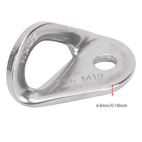 Rock Climbing Holds, Rock Wall Climbing Holds Stainless Steel Screw/Fastener Hanger Exploring Hanging Fixed Points Pitons Hook Outdoor Home Gyms