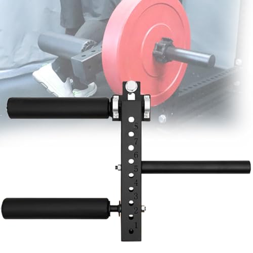 Seated Leg Extension, 8-Gear Adjustable for Muscle Training, Compatible with 2.5cm Barbell Plates - Fitness Equipment Attachment (1.6cm 5cm Diameter) - color: 1.6cm, size: 5cm diameter