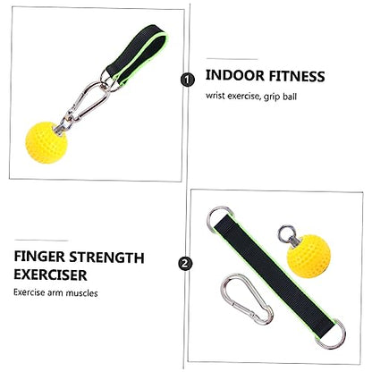 Climbing Ball Hanging Rings Hand Grip Strength Exerciser Wrist Strengthener for Outdoor Sports Like Climbing Wrestling Gymnastics