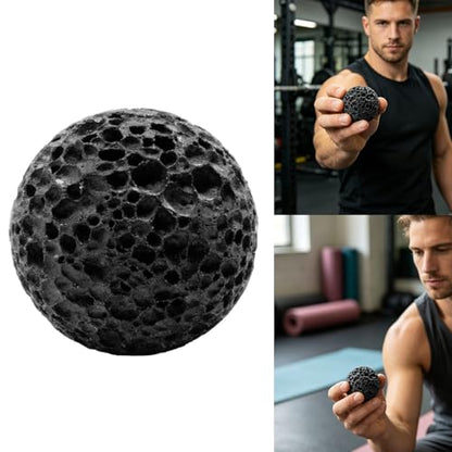 Round Stone Hand Grip Strengthener Muscle Strength Training Massage Ball for Climbing Gym and Callus Training - size: 5CM