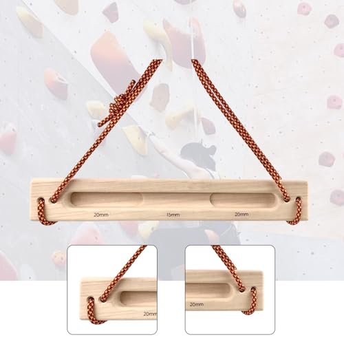 for Rock Climbing Hang Hold with Rope Portable Indoor and Outdoor Use Compact Pull up Climbing Training