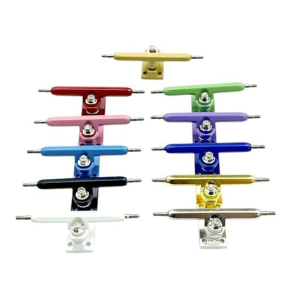 36mm Fingerboard Trucks with Hanger and Base for Finger Skateboard(Gold) - color: Gold