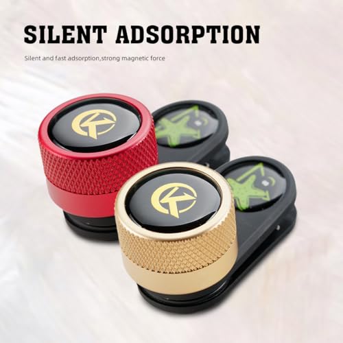 KONLLEN Round Pool Chalk Holder Pool Billiards Accessories Portable Multifunctional Sturdy Pool Cue Accessories - color: Red
