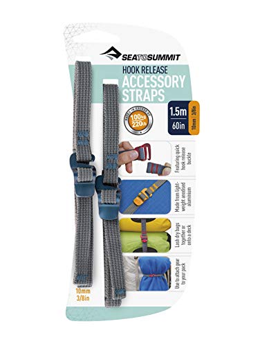 Sea to Summit Hook Release Accessory Straps (Pair) - style: 3/8 X 60 Inches