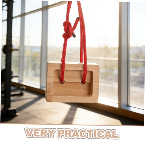 2pcs Wooden Vertical Hangboards for Rock Climbing Portable Lightweight Fingerboard Training Board for Indoor Fitness Routines and Core Strength Building