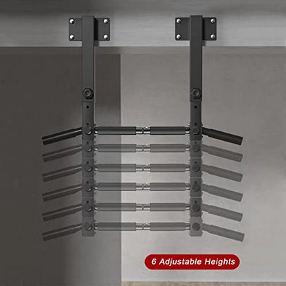 Joist Mount Pull Up Bar, Beam and Rafter Mounted Chin Up Bar