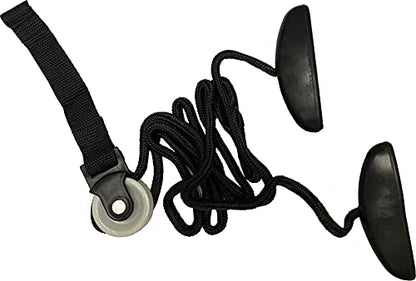 Therapist’s Choice® Shoulder Pulley, Over The Door, with Patient Guide. Aids Recovery and Rehabilitation of Shoulder, Rotator Cuff, Shoulder Pain, Frozen Shoulder, Pain Free Range of Motion (Black) - color: Black