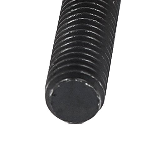 uxcell M6x85mm 12.9 Alloy Steel Hex Socket Screws Partially Threaded Bolt Black 10Pcs - size: M6x85mm