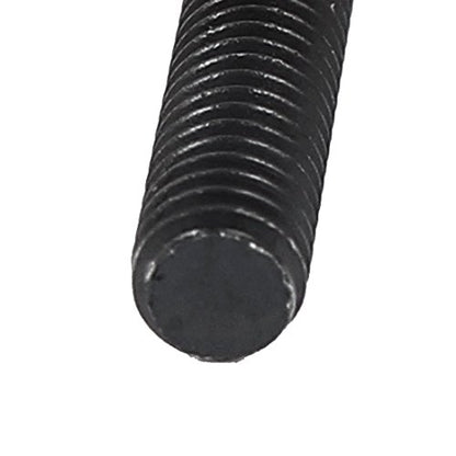 uxcell M6x85mm 12.9 Alloy Steel Hex Socket Screws Partially Threaded Bolt Black 10Pcs - size: M6x85mm