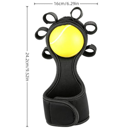 Grip Strength Ball Grip Trainer Ball Tool | Hand Training Tool for Weightlifting Office Rock Climbing Home Fitness Gym Outdoor Workout - color: Yellow
