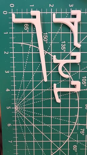 'Just Hanging' Pegboard Hook Packs, Compatible with IKEA SKADIS Pegboard, Display Hook SKADIS Accessory (Glossy White, 16pk, Multi-Pack) - color: Glossy White, size: 16pk, Multi-Pack