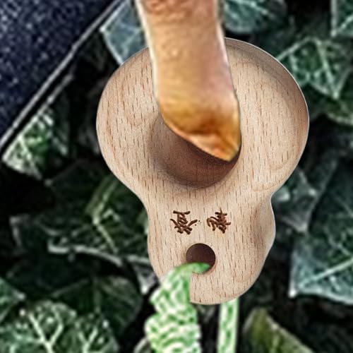 Rock Climbing Hangboard Strong Load-Bearing Multi-Depth Small Size | Small Climbing Grip Trainer Board Wood Texture for Home Gym Travel - color: 73mm