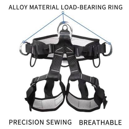 Tree Climbing Gear, Tree Climbing Spikes， with Adjustable Climbing Straps and Steel Core Flip Line Arborist Equipment for Climbers, Hunting, Fruit Picking Tree Climbing Equipment - size: Tree Climbing Kit Orange C