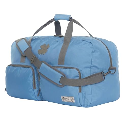 Lucky Travel Duffel Bags 85L, Gym Bag, Travel Bag & Large Duffle Bag for Men, Foldable Overnight Weekender Bags for Women & Men with Adjustable Shoulder Strap, - color: Light Blue, size: 85L
