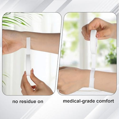 2 Rolls Sport Finger Tape, White Tape for Toes Extra Strong Tapes | 0.5-Inch X 32.8 Feet for Climbing Fingers Hands Toes Rock Climbing Volleyball Football
