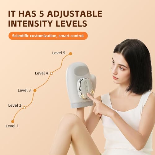 hand massager for arthritis and carpal tunnel glove 2025 new, Hand Massager with Heat and Compression, Ideal Gift for Hand Strengthening Finger Massager Relief, Carpal Tunnel Massager for Men Women