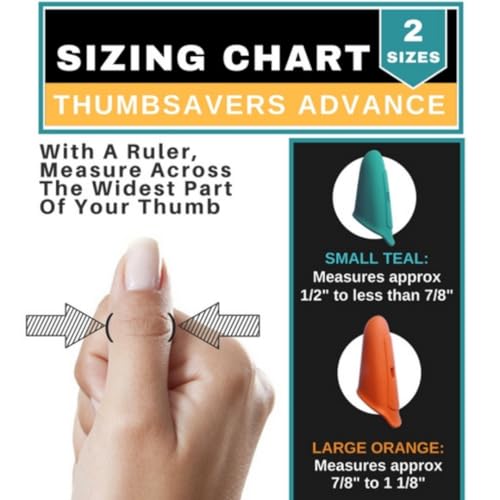 Thumbsavers Advance Massage Tool for Deep Tissue and Trigger Point Massage – Joint Support for Massage Therapists, Chiropractors and Physical Therapists – Hand Protection Aid (Mixed Set) - size: Mixed Set