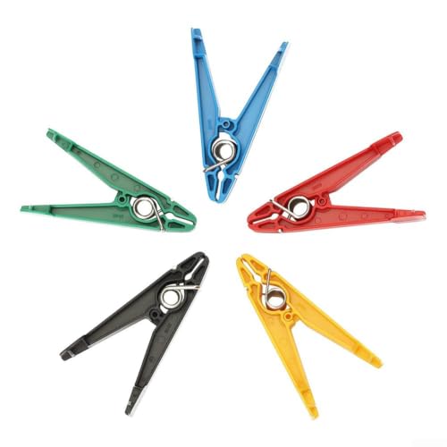 Graded Pinch Pin Exerciser Hand Therapy Equipment with 5 Color-Coded Resistance Pins 1-8 lbs Plastic and Metal Grip Strength Trainer for Finger Rehabilitation Sports Recovery Yellow Red