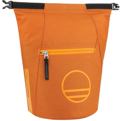 Wild Country Spotter Boulder Chalk Bag | Large Bucket with Zippered Pocket, Stands Upright for Long Sessions - color: Sandstone