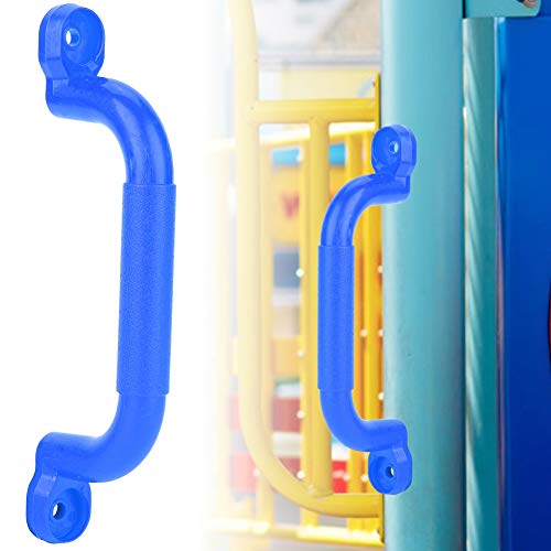 VGEBY1 Climbing Frame Handles, Plastic Kids Children Playground Safety Non-Slip Handle Swing Toy Accessories - color: Blue