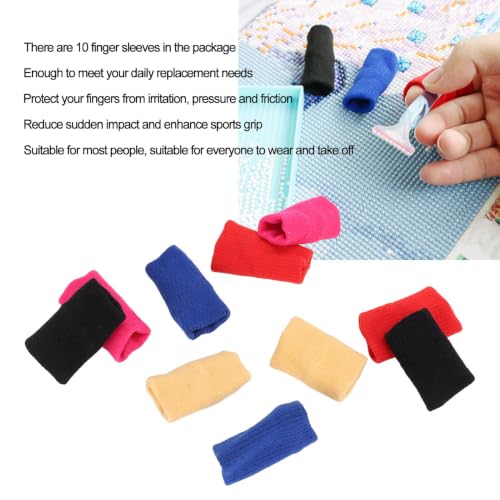 Finger Protector Guard 10Pcs Painting Finger Cot Tool Nylon Finger Guard Fingers Nylon Finger Finger Pads
