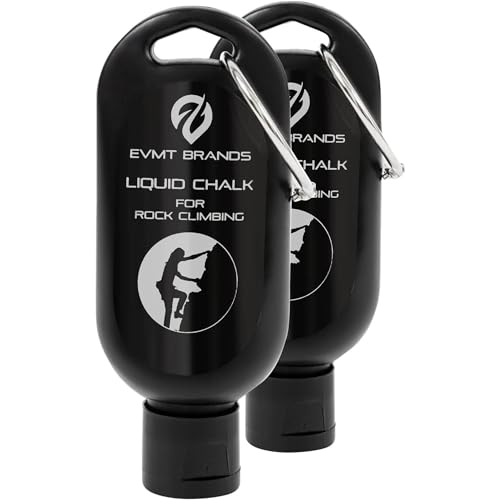Liquid Chalk, Mess Free Gym Chalk for Weightlifting, Gymnastics, Rock Climbing, Dancing. Sweat Resistant and Long Lasting for Stronger Grip. - color: C1-2pk Rk