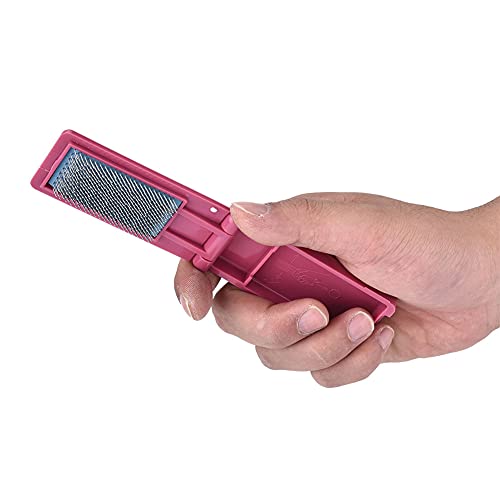 Dance Shoes Brush, Cleaner Suede Sole Wood Cleaning Dancing Shoe Footwear Ballroom Brushes Light Weight Care Tangos Portable Foldable Polishing Multifunction Boot Bristles Polish Applicator - color: Wine Red