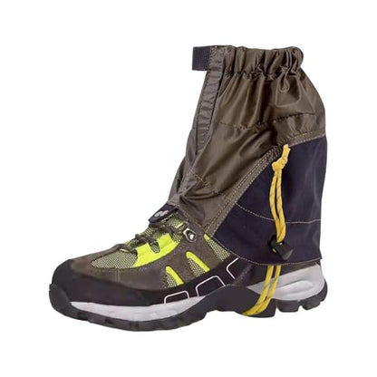 for Hiking in Snow Sand Conditions Light Weight Ripstop Nylons Regulable Fit Desert - color: Army Green