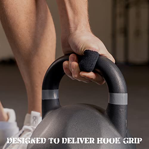 Weightlifting Tape, Stretch Sports Tape for Wrist and Hand Use, 6 Rolls, Black - color: Black