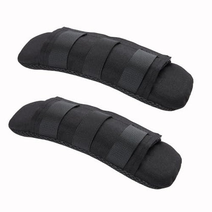 2 Pack Shoulder Strap Pad Backpack Strap Pads Tactical Vest Shoulder Pad Guitar Pad Width Up to 3.1" Compatible with Tactical Vest Tactical Sling Bag - color: Black