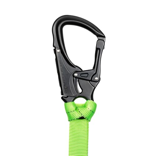 Arborist Speedline Kit - Lightweight, Durable 7075 Aluminum Snaphook, Resilient 1" Nylon Webbing, 29kN Sling Strength, 26" Six Pack - size: 26 Inch | Six Pack