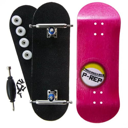 P-REP V2 Performance Complete Wooden Fingerboard 32mm - Pink - color: Pink