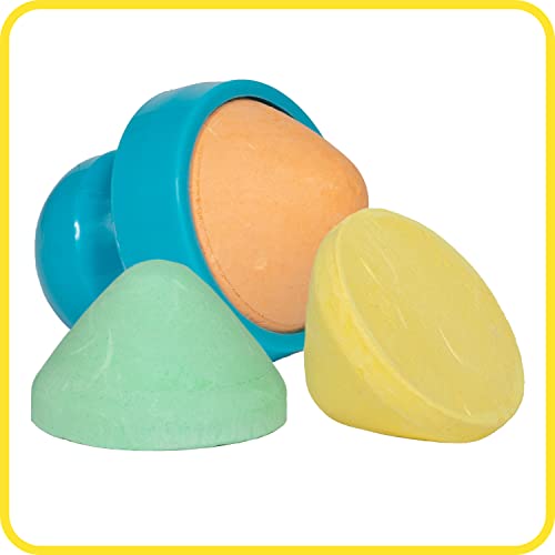 READY 2 LEARN Easy Grip Chalk Refills - 6 Colors - Ages 18m+ - Non-Toxic Toddler Sidewalk Chalk - Handles Sold Separately | Non-Toxic Toddler Sidewalk Chalk for Ages 18m+, Handles Sold Separately