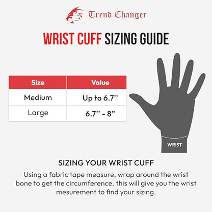 Wrist Cuffs Support - Cable Attachments For Gym Machine Workout Adjustable Wrist Straps For Weightlifting With Sturdy Buckle Neoprene Padding For Strength Training, Lateral Raises - size: Large ( 6.7" - 8" Wrist Circumference )
