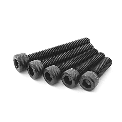 M6 x 20mm 25mm 30mm 35mm 40mm Hex Socket Head Cap Screws Bolts 12.9 Grade Alloy Steel, Black Oxide Finish, Metric Allen Hex Drive, Machine Fully Threaded, Assortment Kit 50PCS - size: M6 x 20/25/30/35/40mm (50PCS)