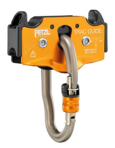 PETZL, Trac Guide Pulley, Trolley with Optimal Durability for Adventure Parks