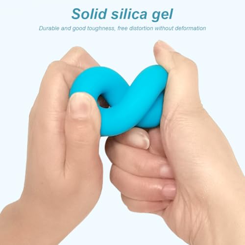 9Pcs Finger Trainer Set, 3pcs 5-finger Stretcher Exerciser/3pcs Hand Exercise Ball /3pcs Hand Grip Strengthener Ring for Grip Strength, Muscle Training, Sports, Rock Climbing