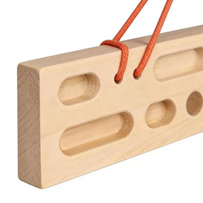 Climbing Fingerboard Multi-Grip Heavy Duty | Climbing Hangboard Doorway Mount for Climbers Beginner Men Women Home Gym Indoor Fitness Workout