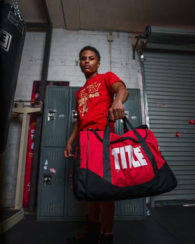 TITLE Boxing Individual Sport Bag (Red) - color: Red