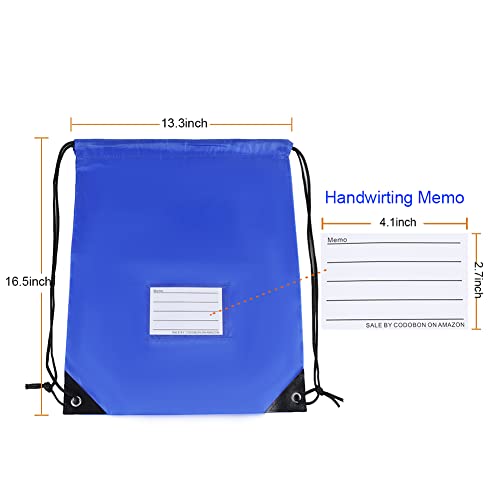 20 Pcs Drawstring Bags,Bulk Draw String Backpack, DIY Gym Sports Cinch Bag Sackpack for Women Men, Royal Blue - color: Royal Blue