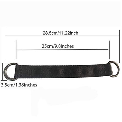 Tree Swing Straps,9.8inches Tree Swing Hanging Kit Short Hanging Straps Holds 440 lbs with Heavy Duty Safety Lock Carabiner Hooks for Hammock, Plank - color: straps with safety lock Carabiner