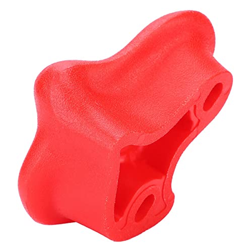 Rock Climbing Holds Adult Rock Climbing 10PCS Textured Stones for Kids Plastic Wall Holds with Bolts Fun IndoorOutdoor S Activity Kit (Red) - color: Red