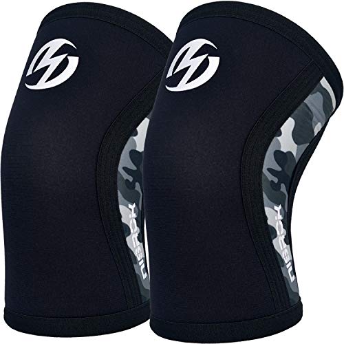 Elbow Sleeves (Pair),Support for Cross Training,Weightlifting,Powerlifting,Basketball and Tennis,5mm Neoprene Compression Brace for Both Women and Men(X-Large) - color: Black, size: X-Large