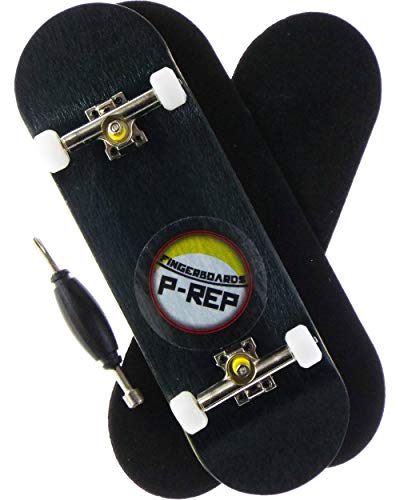 P-REP Starter Complete Wooden Fingerboard 30mm - Black - style: Black