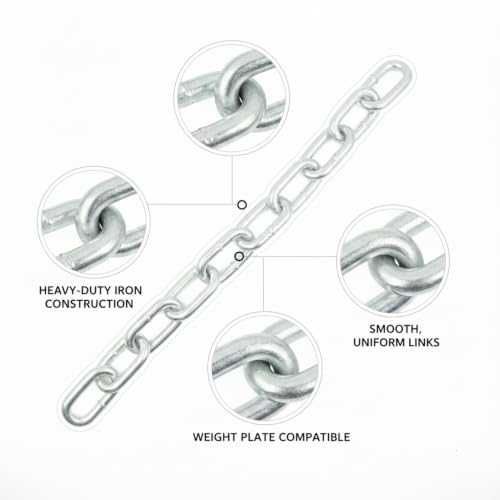 Strength Athletes Weighted Dip Belt with Iron Chain for Pull Ups and Dips, Heavy Duty Training Gear
