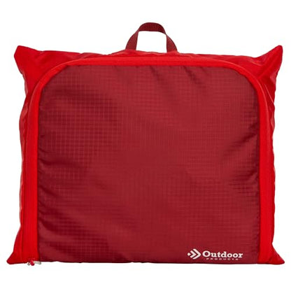 Outdoor Products Deluxe Duffel (Black, 12 in X 24 in) - color: Red, size: Small