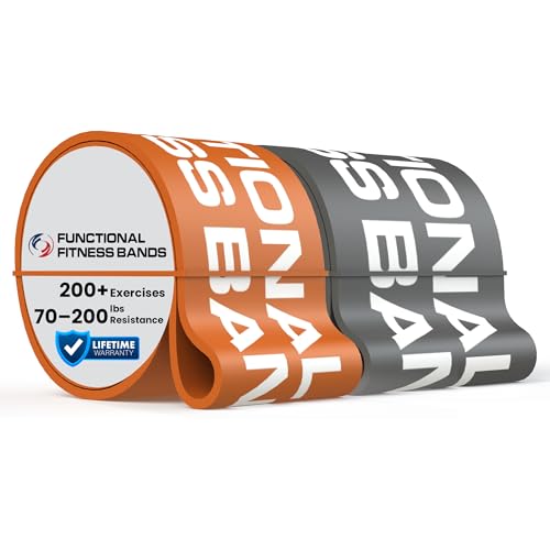 Rubberbandits Pull-Up Assist Bands Set - Super Resistance Bands - Pull Up Bands Assistance Bands - Calisthenics Bands - Warm Up Bands - Workout - Fitness Equipment - Gym Equipment | Combo Pack of 5
