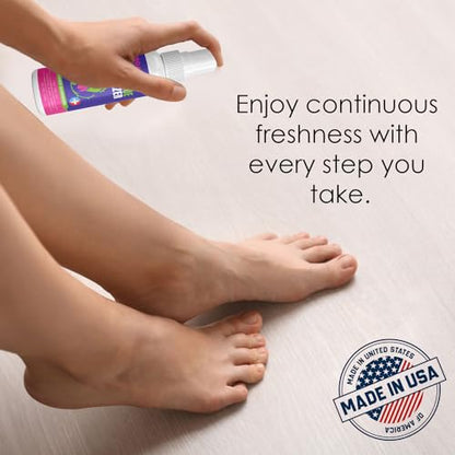 Organic Life Shoe Spray Deodorizer, Eliminator Spray for Foot and Shoe, Tea Tree & Witch Hazel Foot Spray and Shoe Freshener, Shoe Protector Spray, Odour Remover for Shoes