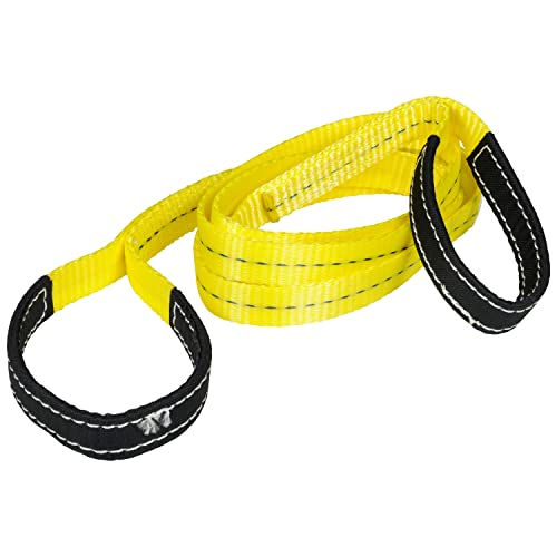 Keeper - 1" x 10’ Performance Engineered Cargo and Load Lift Sling with Flat Loops - Type 3, Class 7 Rated Cargo Sling - size: 1" x 10’